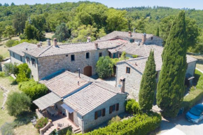 Panoramic Apartment In Chianti With Garden - Happy Rentals Radda / Chianti